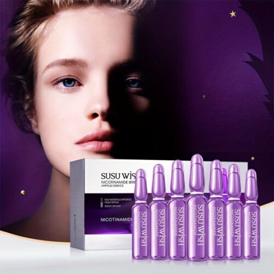 （28本）2ml*28本、ナイアシンアミドペプチドアンプルセラム、肌を深く活性化し引き締め、保湿フェイスセラム、旅行に必須